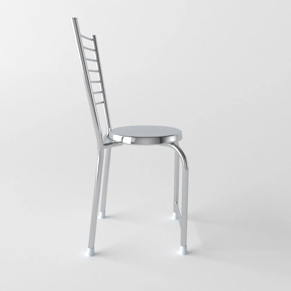  Bộ bàn inox chữ nhật DONA 700 x 1200mm 4 ghế dựa inox 