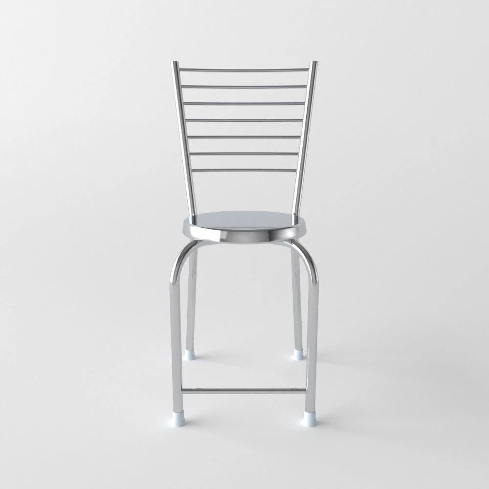  Bộ bàn inox chữ nhật DONA 700 x 1200mm 4 ghế dựa inox 