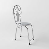  Bộ bàn inox chữ nhật FELIX 4 ghế dựa inox 