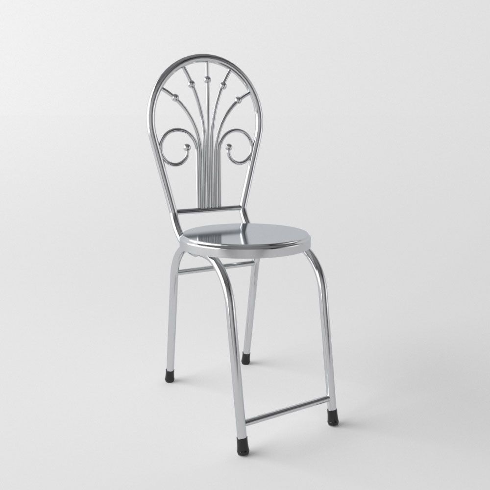  Bộ bàn inox chữ nhật FELIX 4 ghế dựa inox 