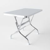  Bộ bàn inox chữ nhật FELIX 4 ghế dựa inox 