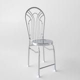  Bộ bàn inox chữ nhật WIN 4 ghế dựa xếp 