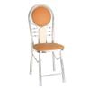 Bộ bàn kiếng chân tim/Cá koi xanh - 6 ghế FELIX mặt trăng - Nội Ngoại Thất Inox Nhựa - Qui Phúc - quiphuc.com