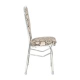  Bộ bàn kiếng chân tứ quý/Cá koi xanh - 6 ghế DELI L phi 25 