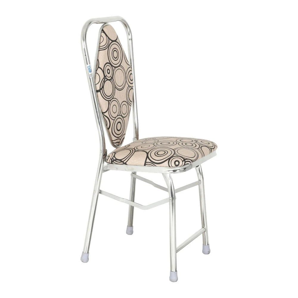  Bộ bàn kiếng chân tứ quý/Cá koi xanh - 6 ghế DELI L phi 25 