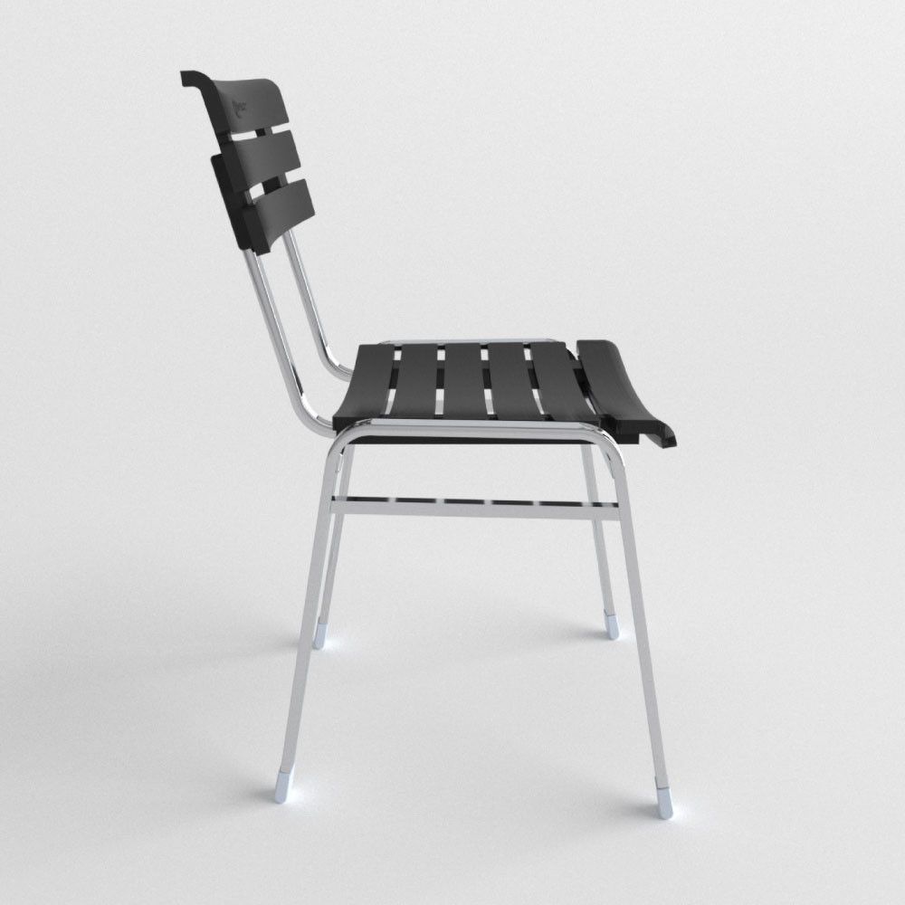  Bộ bàn tròn inox DELI 1m2 cạnh vuông - 10 ghế DELI Clever 