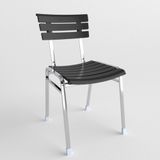  Bộ bàn tròn inox DELI 1m2 cạnh vuông - 10 ghế DELI Clever 