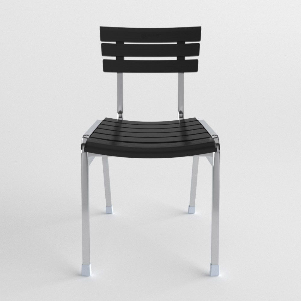  Bộ bàn tròn inox DELI 1m2 cạnh vuông - 10 ghế DELI Clever 