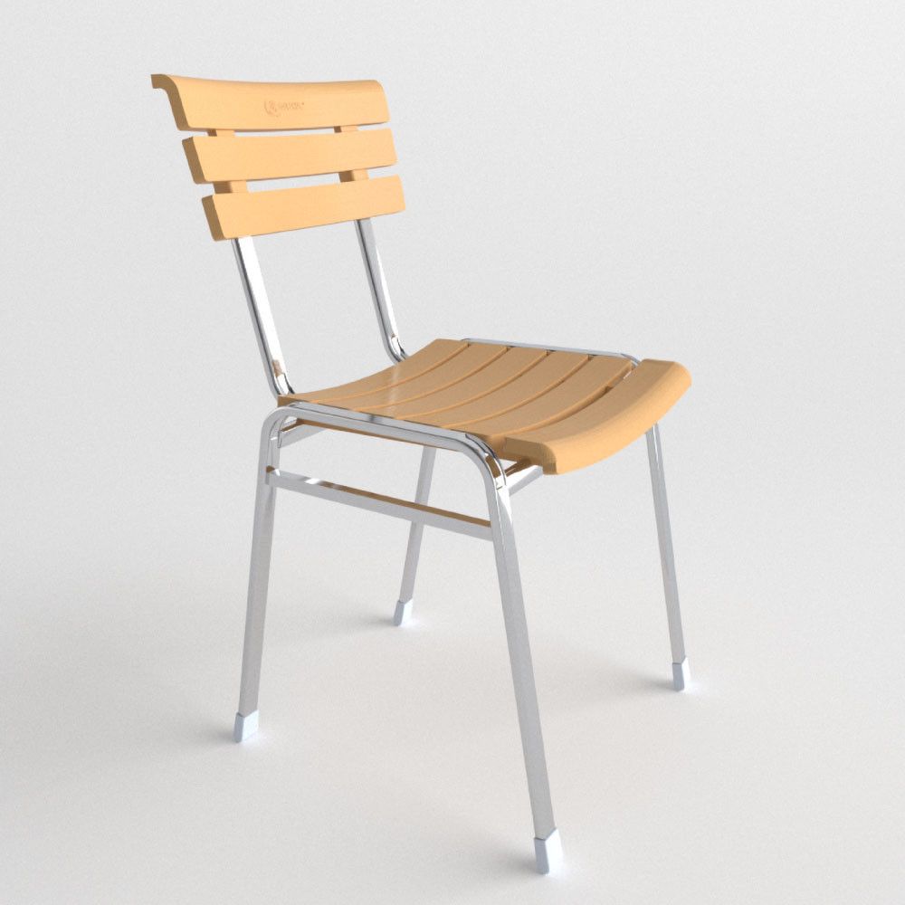  Bộ bàn tròn inox DELI 1m2 cạnh vuông - 10 ghế DELI Clever 