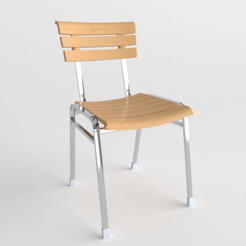  Bộ bàn kiếng DELI 6 tấc chân Eiffel - 4 ghế DELI Clever 