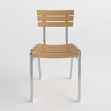  Bộ bàn kiếng DELI 6 tấc chân Eiffel - 4 ghế DELI Clever 