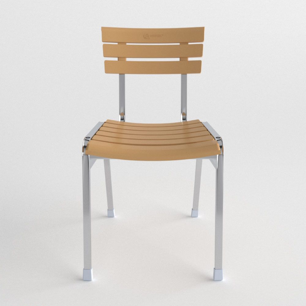  Bộ bàn tròn inox DELI 1m2 cạnh vuông - 10 ghế DELI Clever 