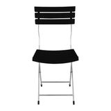  Bộ bàn kiếng 6 tấc chân 1 trụ inox - 4 ghế xếp nhựa 8 nan cao 