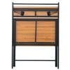 Bàn học sinh chữ X 2 tầng - Nội Ngoại Thất Inox Nhựa - Qui Phúc - quiphuc.com