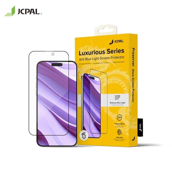  Cường Lực JCPAL Chống Ánh Sáng Xanh iPhone 16 