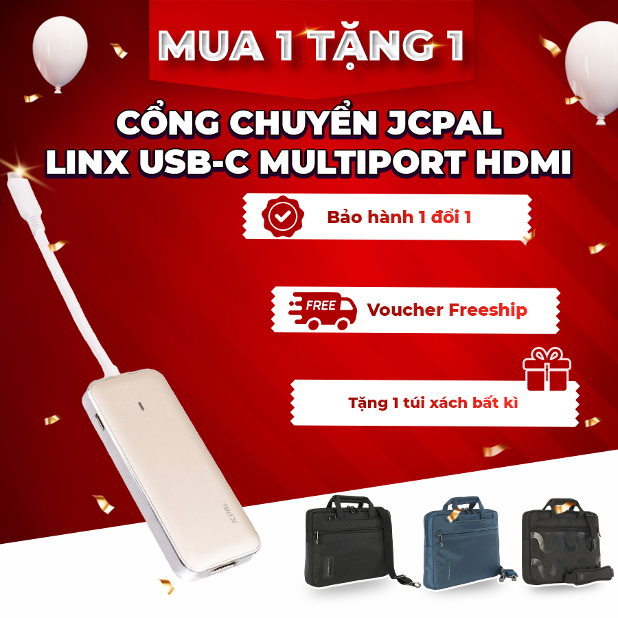 Bộ Chia Cổng Jcpal LINX USB-C 9 In 1 ...