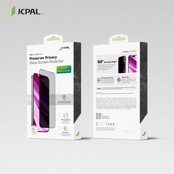  Cường Lực JCPAL Chống Nhìn Trộm iPhone 16 