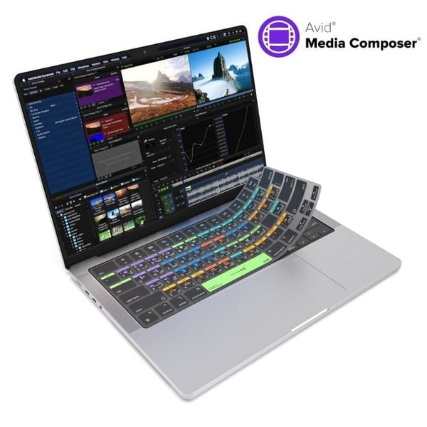 Phủ Phím JCPAL Verskin Avid Media Composer Shortcuts MB 14