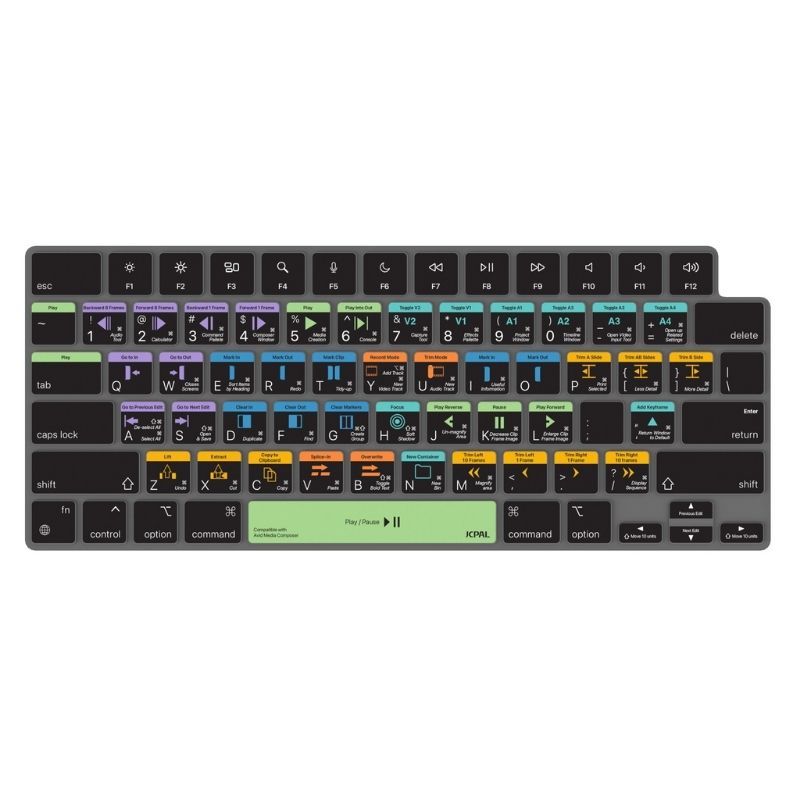  Phủ Phím JCPAL Verskin Avid Media Composer Shortcuts MB 14