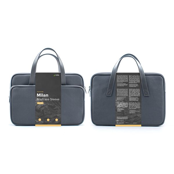 Túi Chống Sốc JCPAL Milan Briefcase - stone