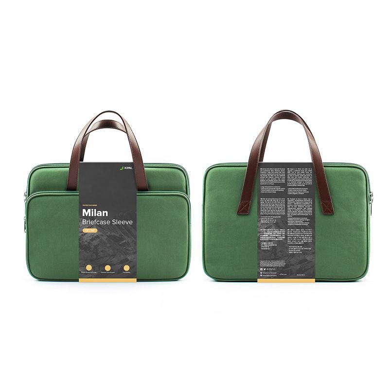  Túi Chống Sốc JCPAL Milan Briefcase 