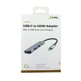CỔNG NỐI JCPAL LINX USB-C TO HDMI Ft CHARGING 4 IN 1