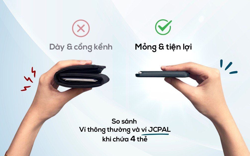  Ví kèm đế JCPAL Cove Magsafe 