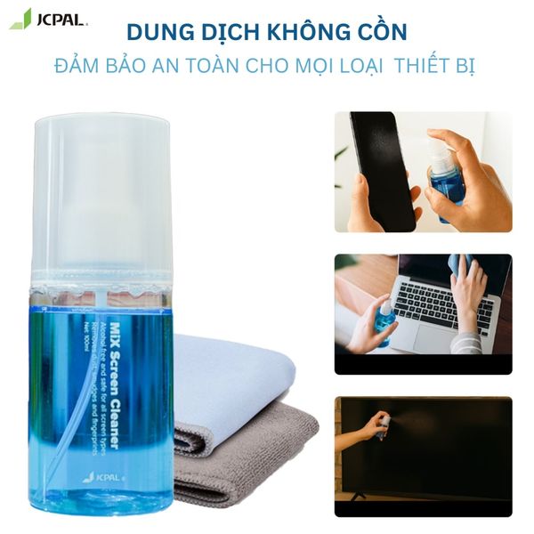  DUNG DỊCH VỆ SINH THIẾT BỊ KHÔNG CỒN JCPAL MIX 7002 