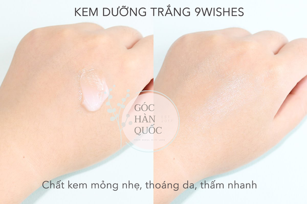  KEM DƯỠNG TRẮNG DA 9WISHES RICE RADIANCE CREAM 50ML 