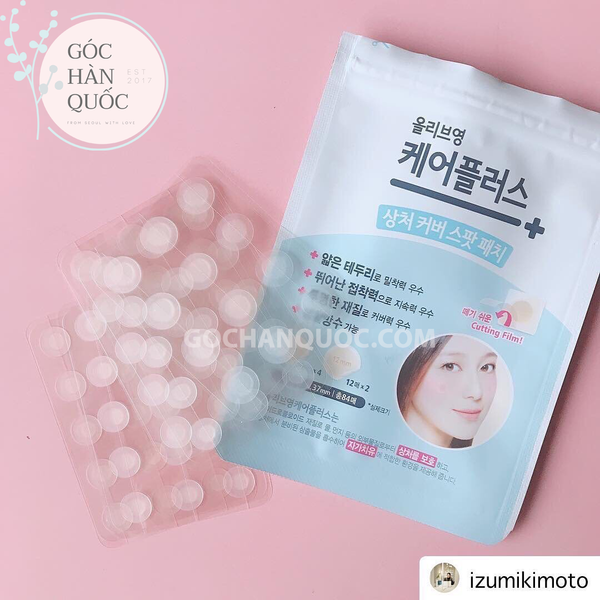  MIẾNG DÁN MỤN CARE PLUS OLIVEYOUNG 케어플러스 올리브영 