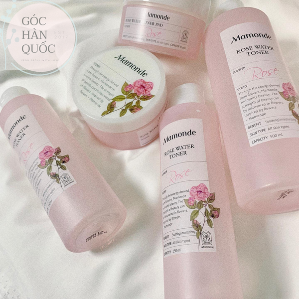  TONER HOA HỒNG NGUYÊN CHẤT MAMONDE ROSE WATER 