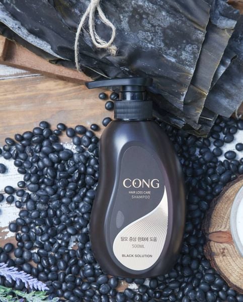  Dầu gội đậu đen đặc trị rụng tóc, bạc tóc Cong Black Solution Shampoo 