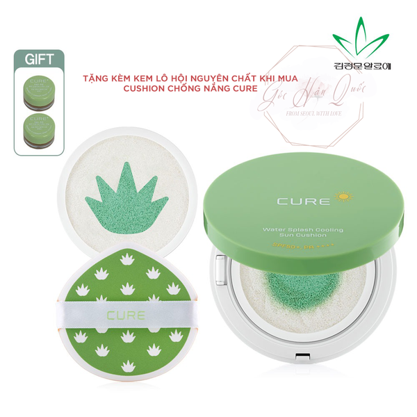  Cushion chống nắng Cure Kim Jeong Mun Aloe 