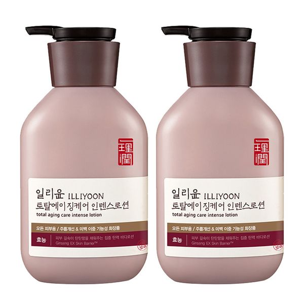  KEM DƯỠNG THỂ CHỐNG LÃO HOÁ ILLIYOON TOTAL AGING CARE INTENSE LOTION 350ml 