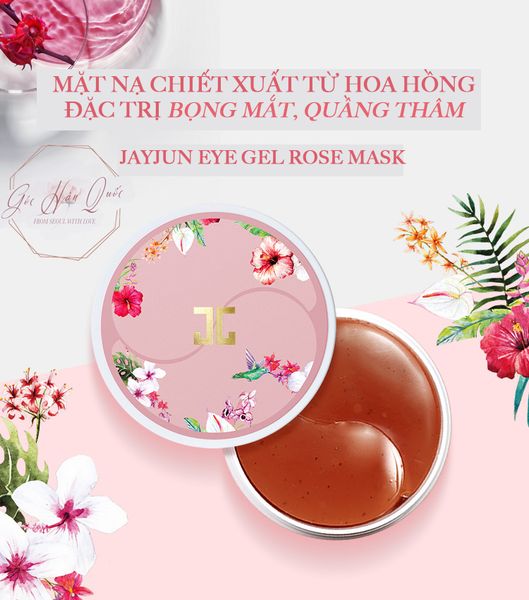  Mặt nạ đặc trị quầng thâm, bọng mắt Jayjun rose eye mask 