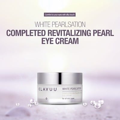  Kem Mắt Tinh Chất Ngọc Trai KLAVUU WHITE PEARLSATION Completed Revitalizing Pearl Eye Cream 