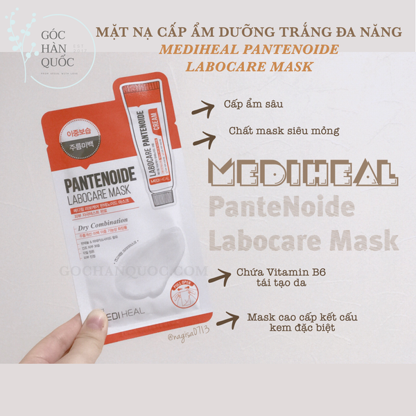  MẶT NẠ CHĂM SÓC CHUYÊN SÂU MEDIHEAL PANTENOIDE LABOCARE MASK 