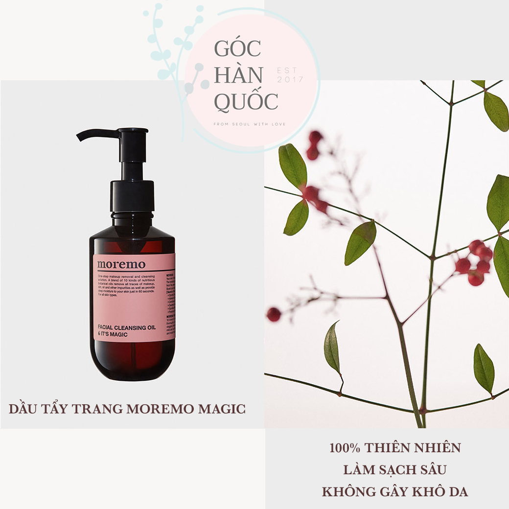  DẦU TẨY TRANG IT'S MAGIC MOREMO 150ML 