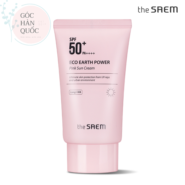  KEM CHỐNG NẮNG THE SAEM HỒNG ECO EARTH POWER SPF 50+ PA+++ 