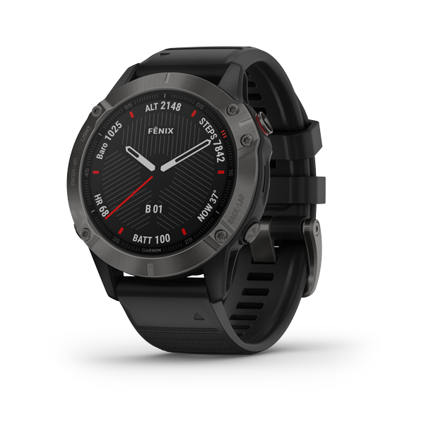  Garmin Fenix 6 Pro Black Saphire Edition 