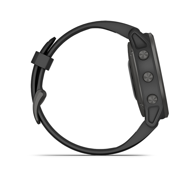  Garmin Fenix 6S - Sapphire, Carbon Gray DLC with Black Band 