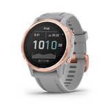  Garmin Fenix 6S - Sapphire, Carbon Gray DLC with Black Band 