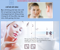 Gương Tròn Dây Da HUGIA - TD