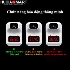 Nhiệt kế hồng ngoại treo tường hoặc chân đỡ K3-Plus