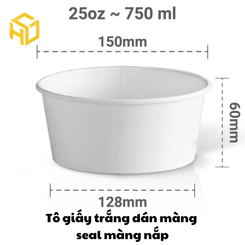 Máy Dán Miệng Tô - Giải Pháp Đóng Gói An Toàn Cho Thực Phẩm Nước Mang Đi | Máy dán hộp tròn thực phẩm | Máy dán miệng hộp thực phẩm