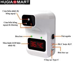 Nhiệt kế hồng ngoại treo tường hoặc chân đỡ K3-Plus