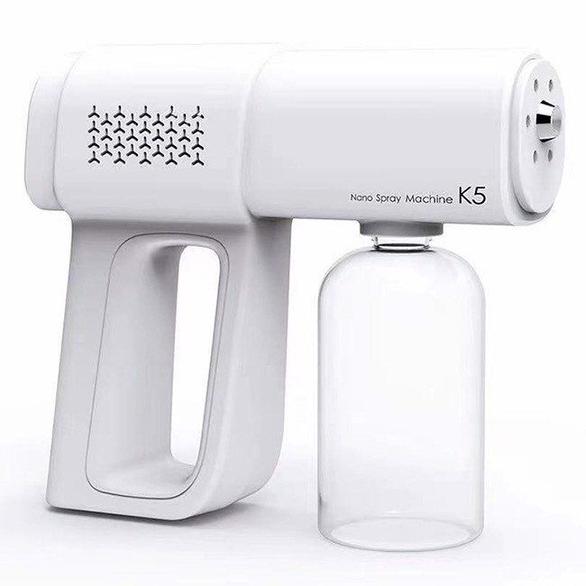 Súng xịt khuẩn cầm tay nano K5- Thiết bị phun khử trùng cho gia đình, công ty, hàng quán nhỏ