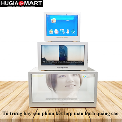 TỦ TRƯNG BÀY MÀN HÌNH TRONG SUỐT 17 INCH