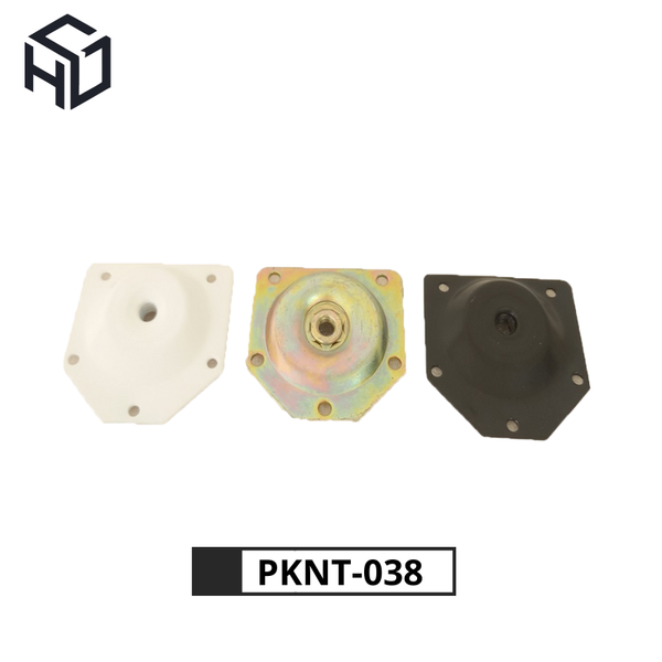 (PKNT-035) Bass Lục Giác 12 Độ Đen, Trắng, Bạc – Giải Pháp Kết Nối Chân Gỗ Nội Thất Chắc Chắn