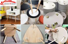 (PKNT-035) Bass Lục Giác 12 Độ Đen, Trắng, Bạc – Giải Pháp Kết Nối Chân Gỗ Nội Thất Chắc Chắn